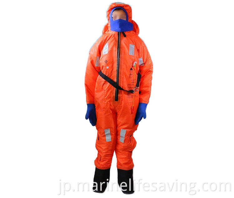 Solas Standard CCSおよびEC Marine Equipment Immersion Lifesaving Suit